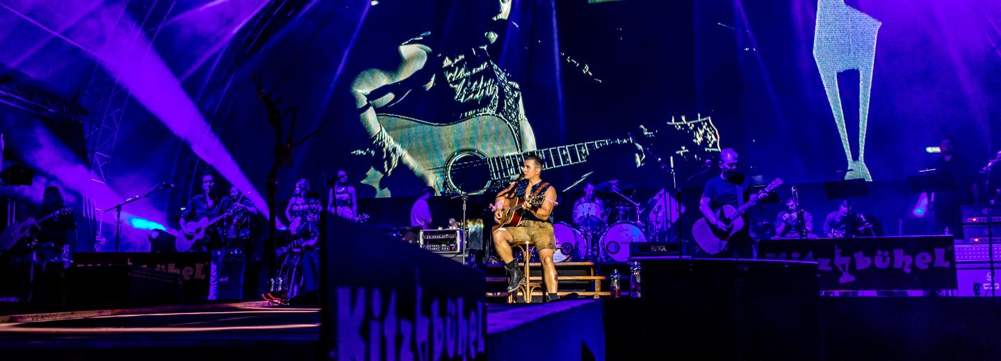 © Kitz Musik GmbH / Gerald Lobenwein Photography Andreas Gabalier beim Musikfestival in Kitzbühel