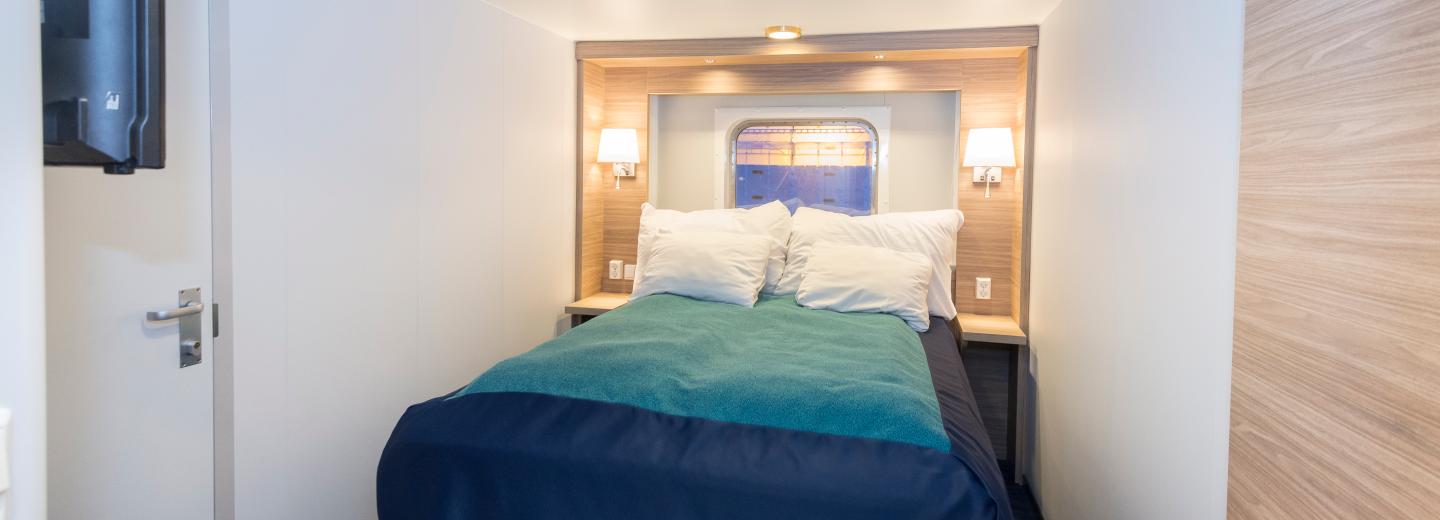 © Hurtigruten Kabinenbeispiel