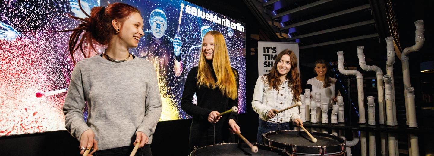 © Stage Entertainment Germany / Morris Mac BLUE MAN GROUP, Berlin