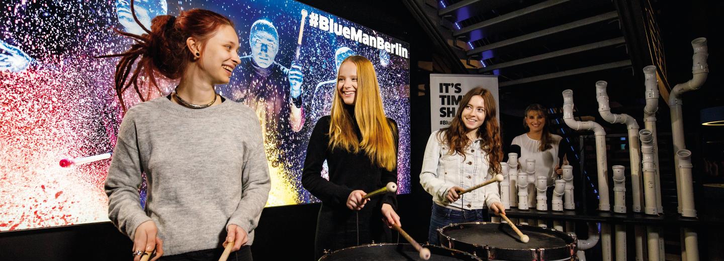 © Stage Entertainment Germany / Morris Mac BLUE MAN GROUP, Berlin