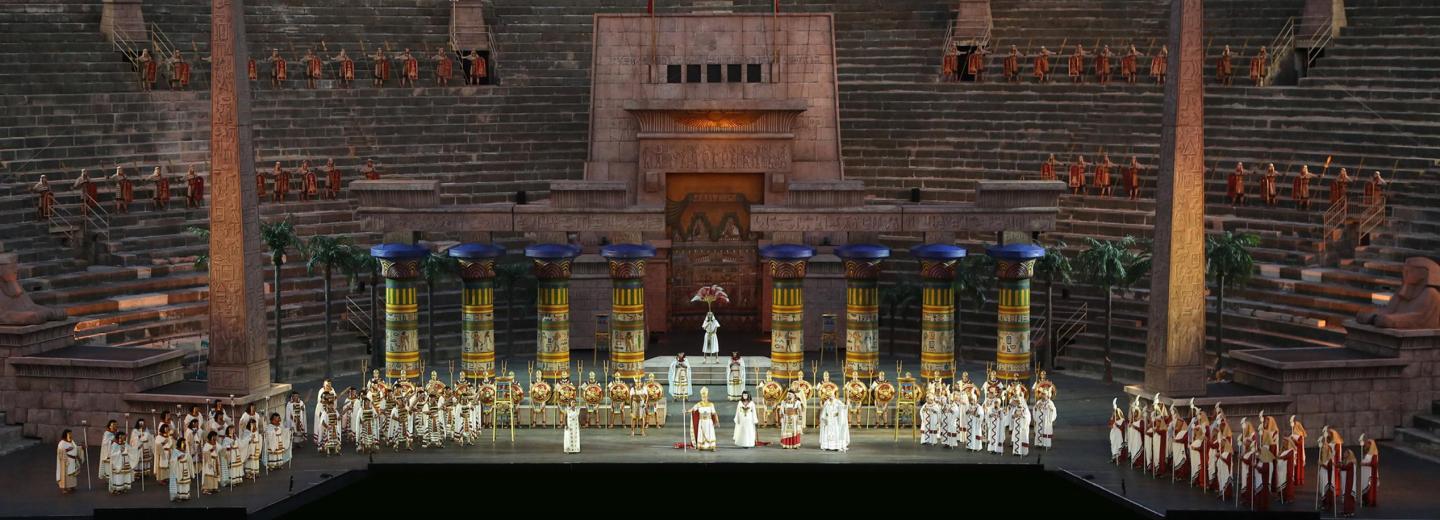 © Foto Ennevi / Pictures Courtesy of Fondazione Arena di Verona Vorstellung Aida
