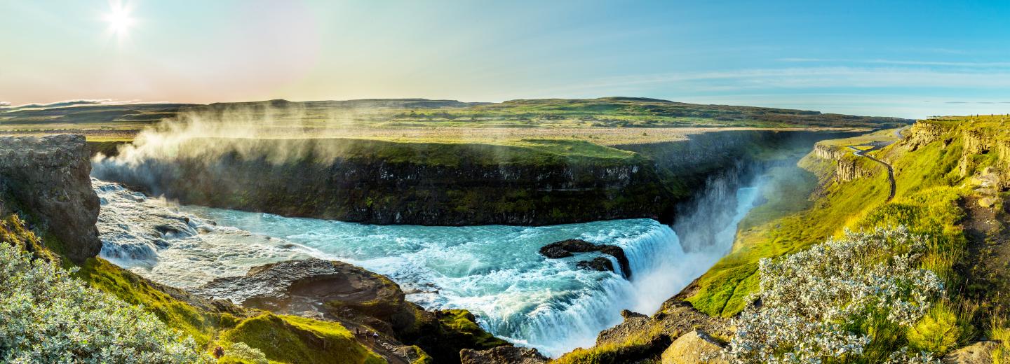 © Eurotours Wasserfall Gullfoss