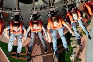 Scream Fahrgeschäft Heide Park JUSTAWAY