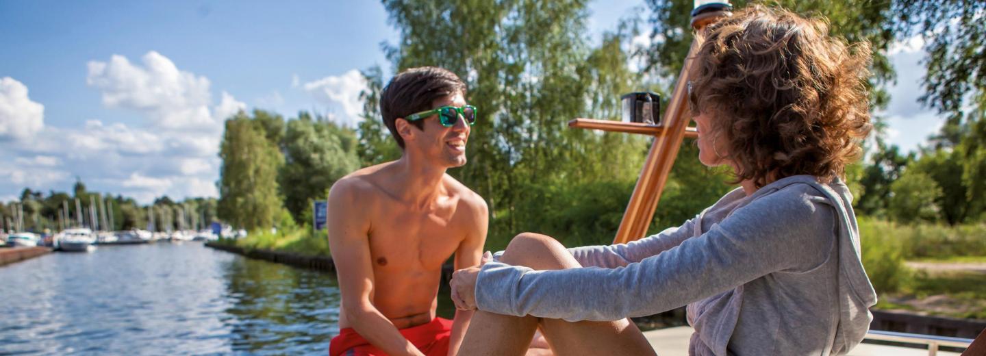 © Eurotours Mit dem Hausboot auf der Mecklenburgischen Seenplatte