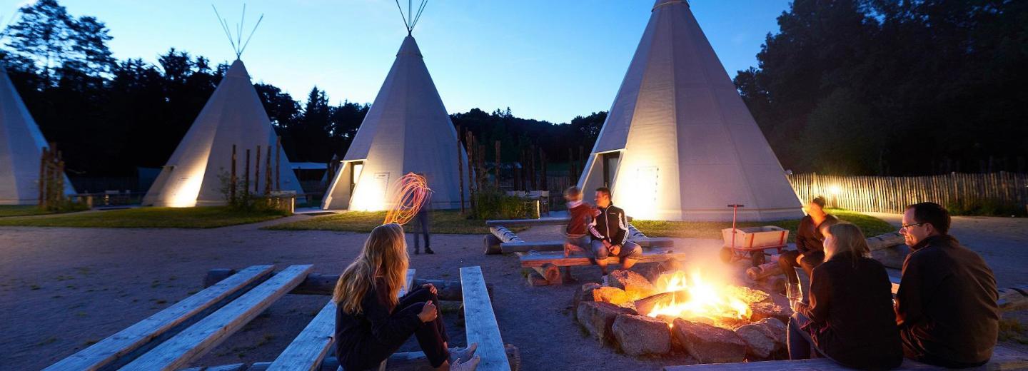 © IKUNA-Naturresort Familienauszeit im Tipi-Hotel