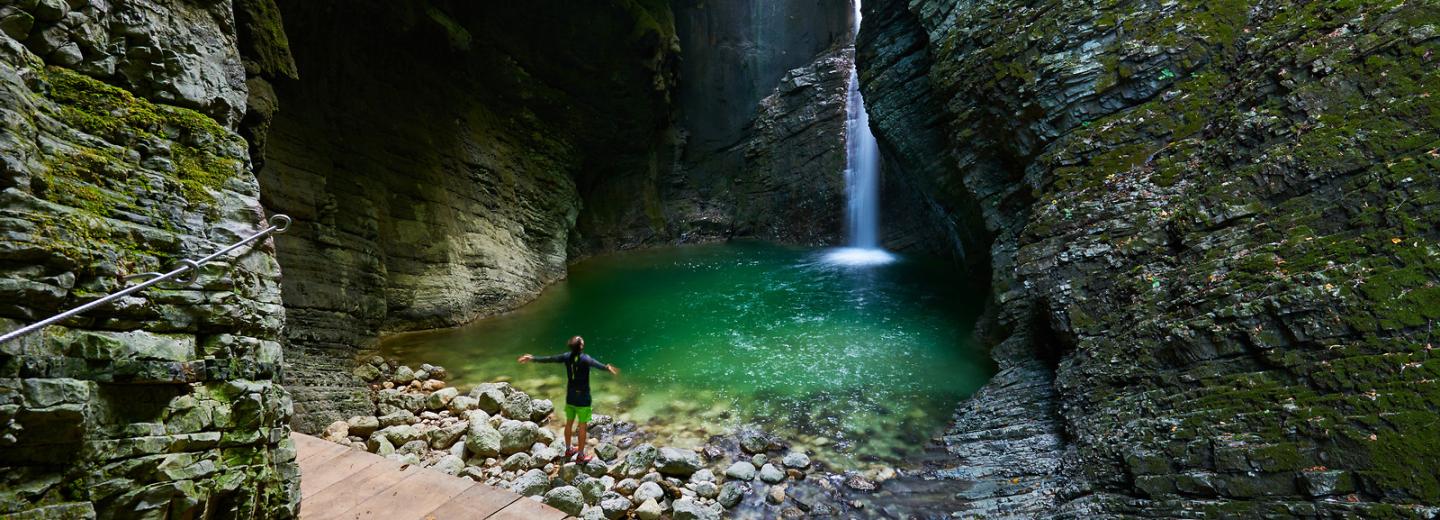 © www.slovenia.info -Tomo Jeseničnik, Jošt Gantar, Alen Kosmač, Jaka Ivančič Abenteuer in der Natur