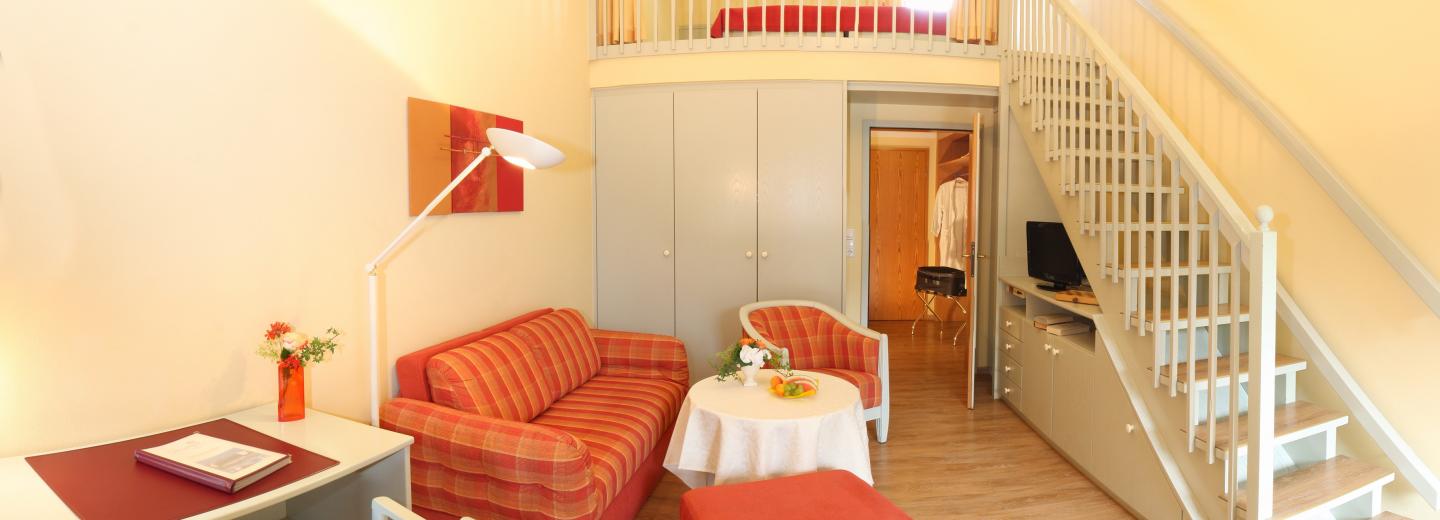 © Eurotours Maisonette Standard Balkon "Galerie-Standard"
