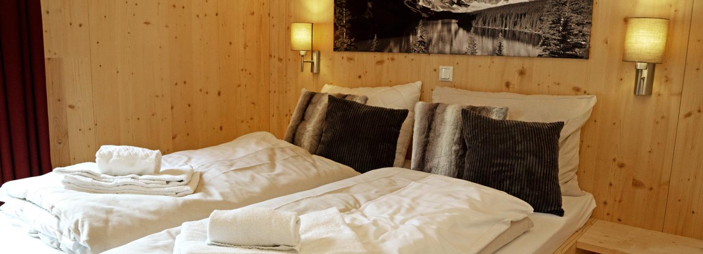 © Eurotours Chalet Comfort Terrasse Bergblick "Wellness Chalet"