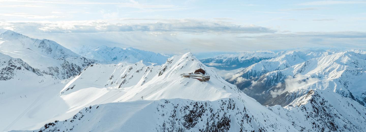 © Brandnamic GmbH Schnals: Übernachten auf dem Gletscher