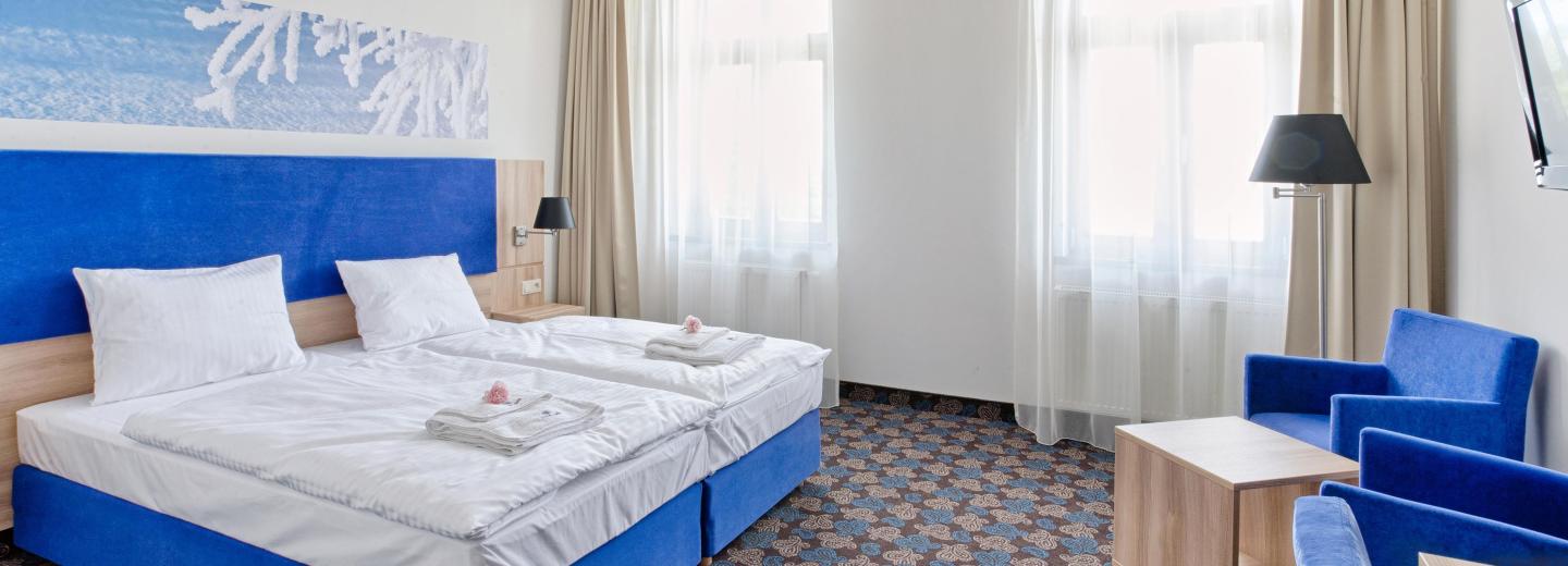 © Eurotours Doppelzimmer Standard "Amethyst Gebäude"