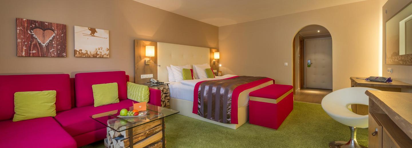 © Eurotours Junior Suite Deluxe Balkon Bergblick "Cristalle Paradise"