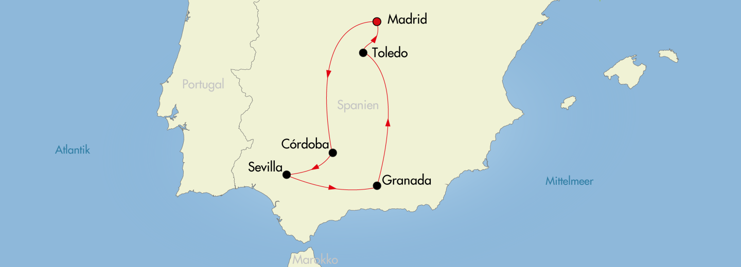 © Eurotours Rundreise Toledo und Andalusien