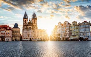 Lass dich Treiben in der Altstadt von Prag