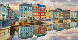 der Nyhavn in Kopenhagen