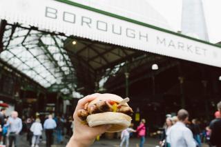 auf dem Borough Market findest Du Köstlichkeiten aus aller Welt
