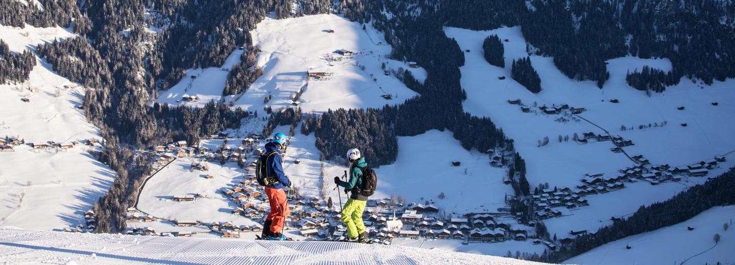 © Alpbachtal Tourismus Mit Ski und Hund in Alpbach