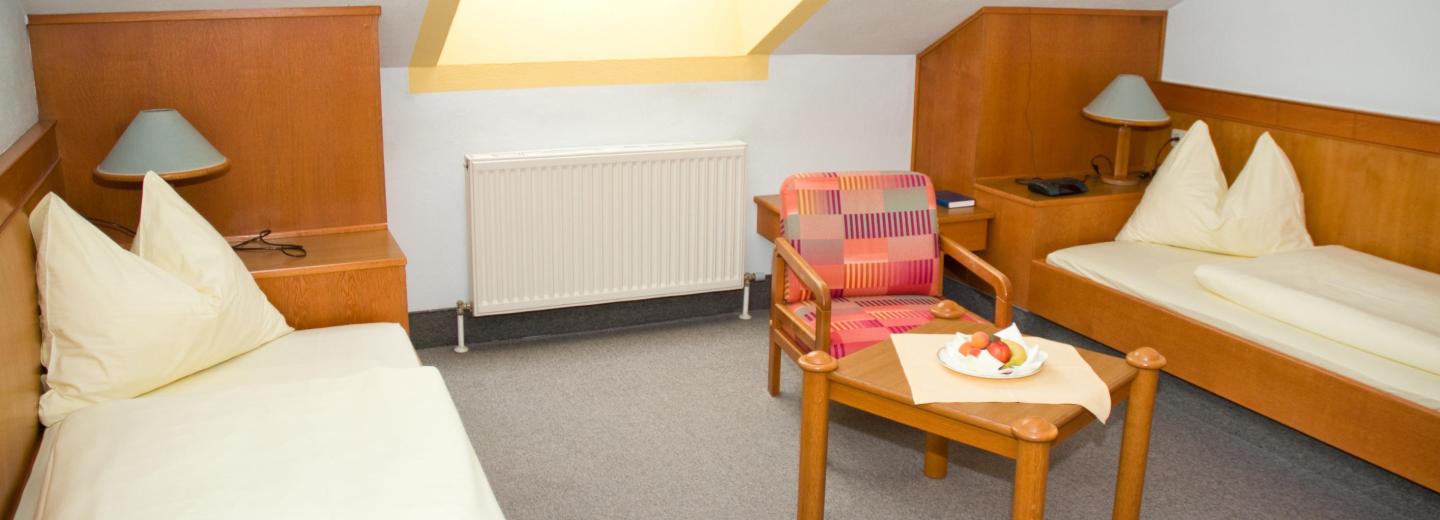 © Eurotours Doppelzimmer "Mansarde"