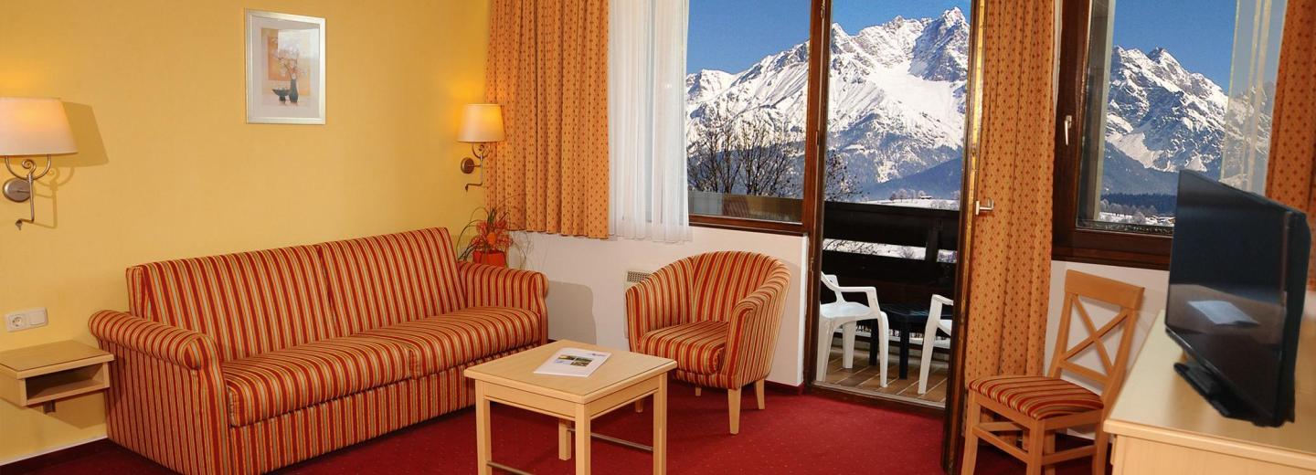 © Eurotours Studio Balkon "Haus Alpina"