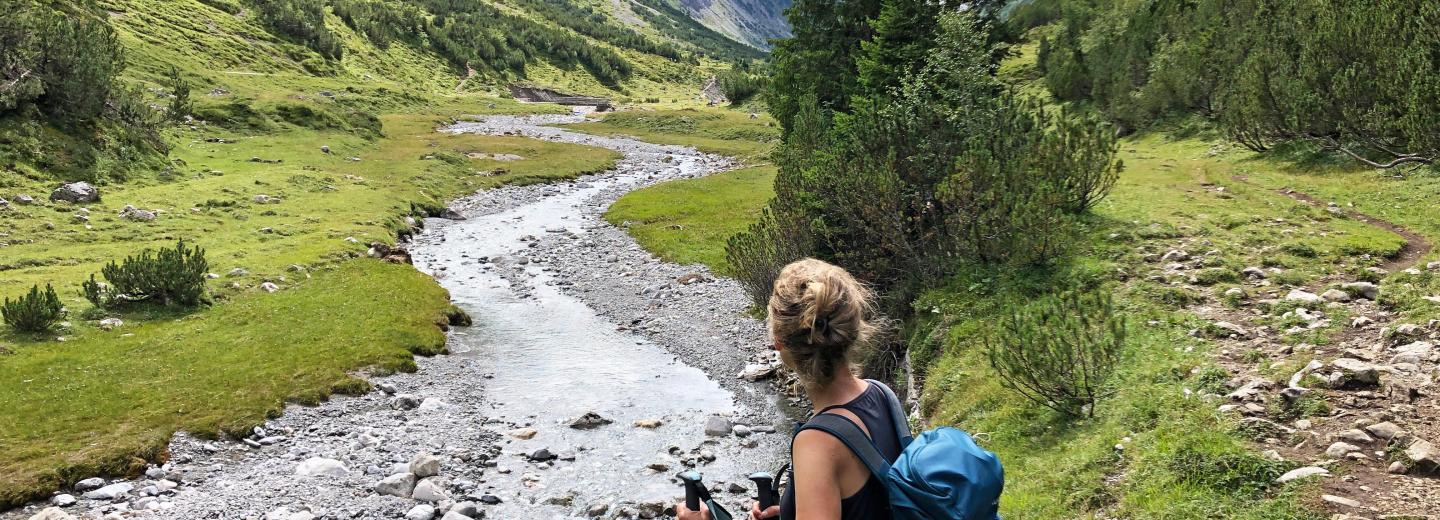 © Eurofun Touristik GmbH Auf dem Weg zum Lechfall - Wanderung Lechweg