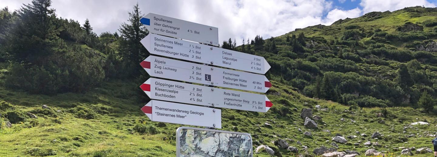 © Eurofun Touristik GmbH Auf dem Weg zum Lechfall - Wanderung Lechweg