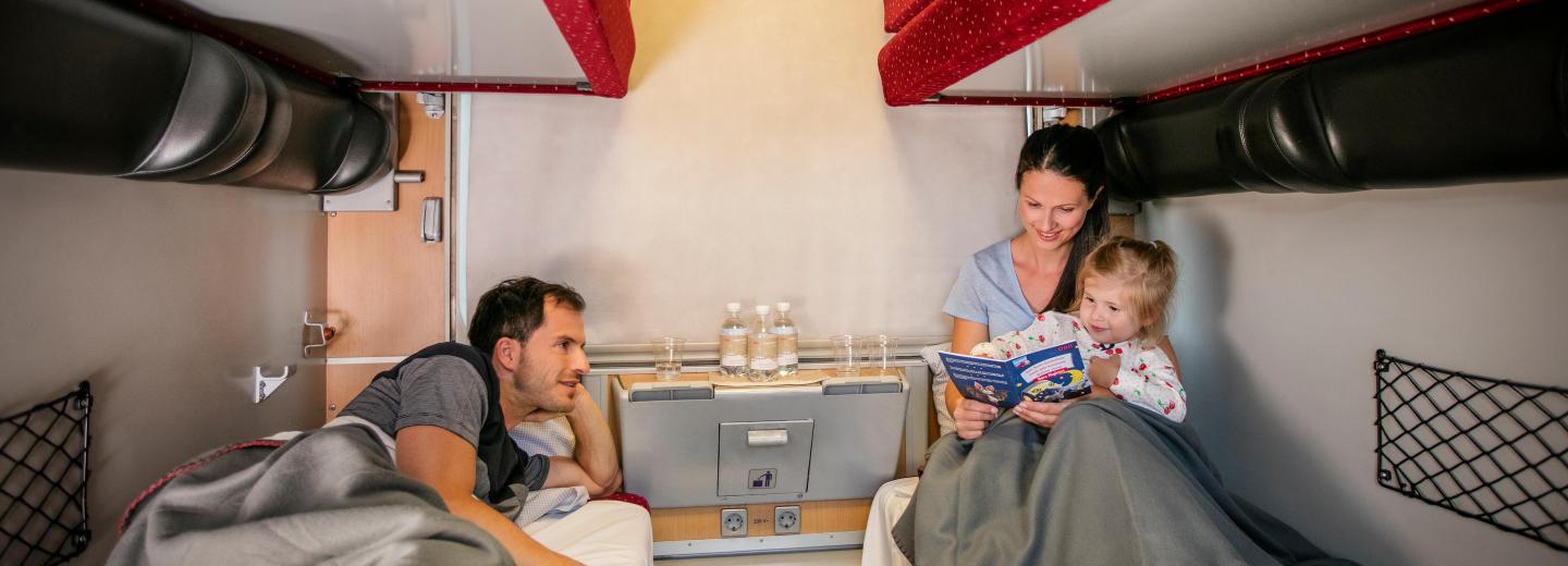 © ÖBB / Harald Eisenberger ÖBB Nightjet, Schlafwagen