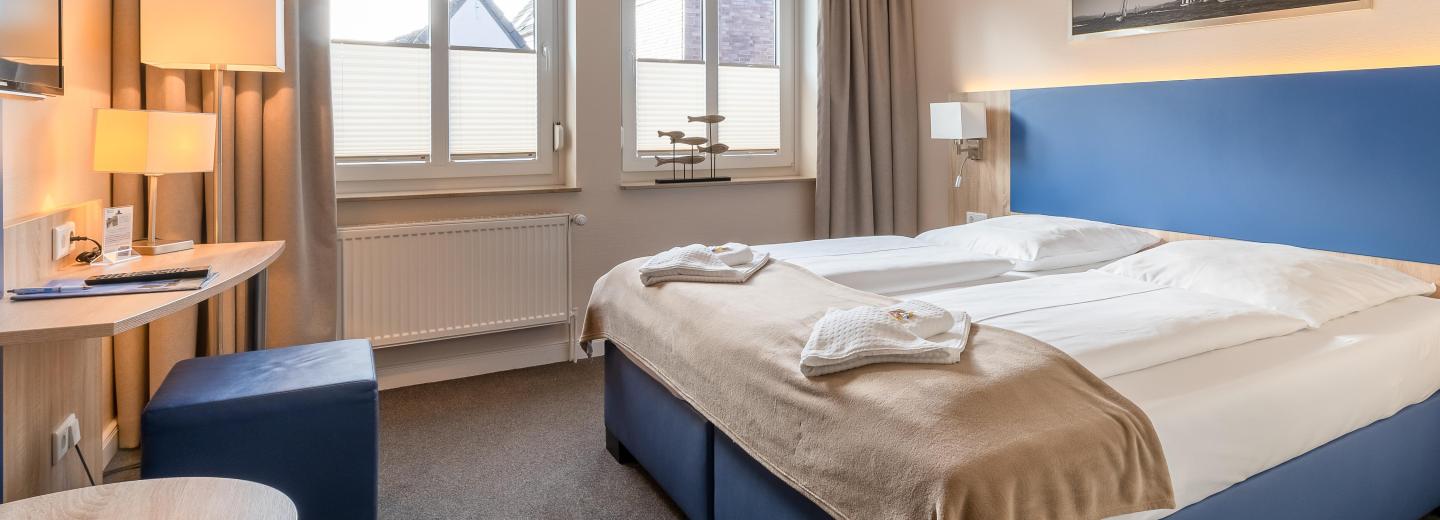 © Eurotours Doppelzimmer Comfort, Nordsee-Hotel Hinrichsen