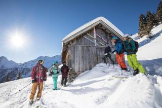 Skifahren im Alpbachtal