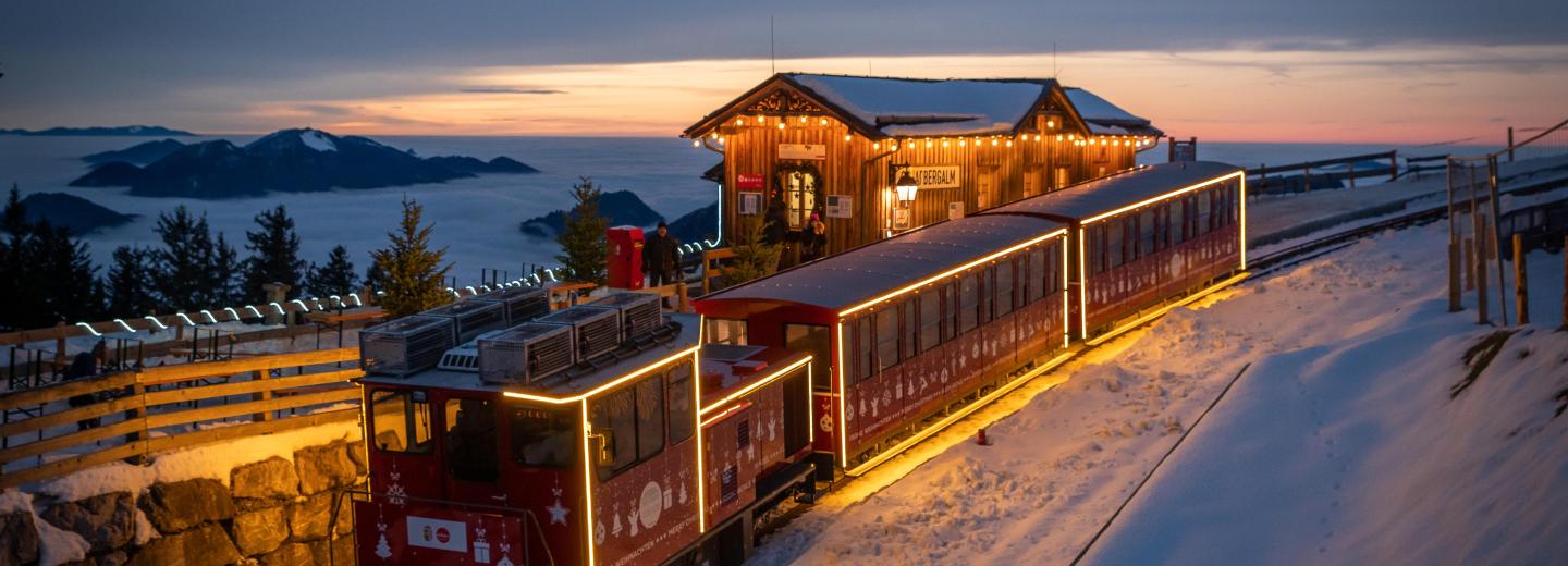 © Salzburg AG Adventsfahrt mit der Schafbergbahn (Paket B)
