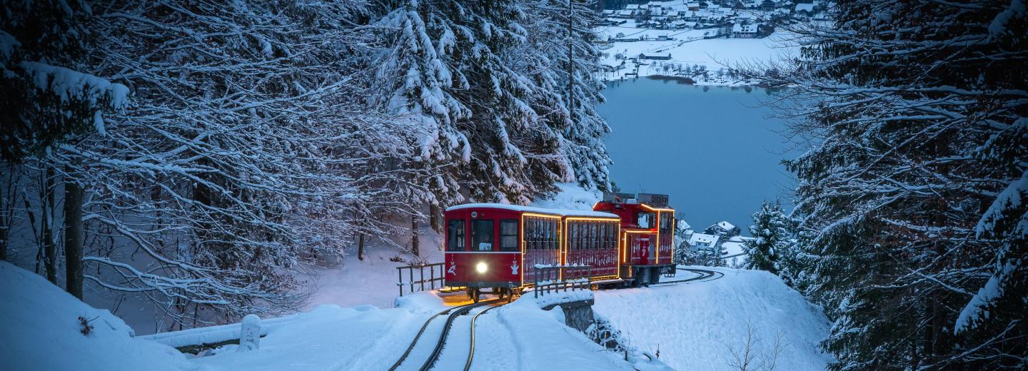 © Salzburg AG Adventsfahrt mit der Schafbergbahn (Paket B)