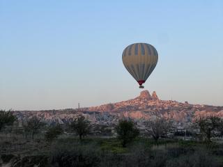 Heißluftballon über Uchisar