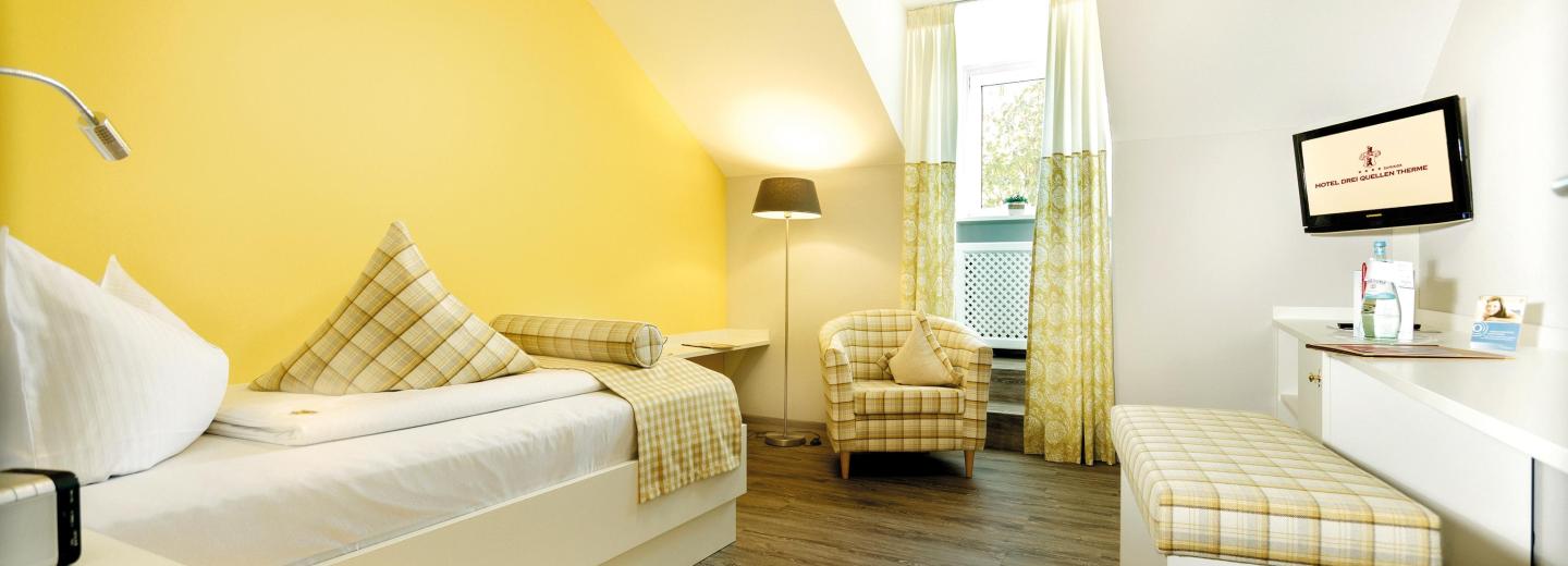 © Eurotours Zimmerbeispiel, Einzelzimmer (EZ)