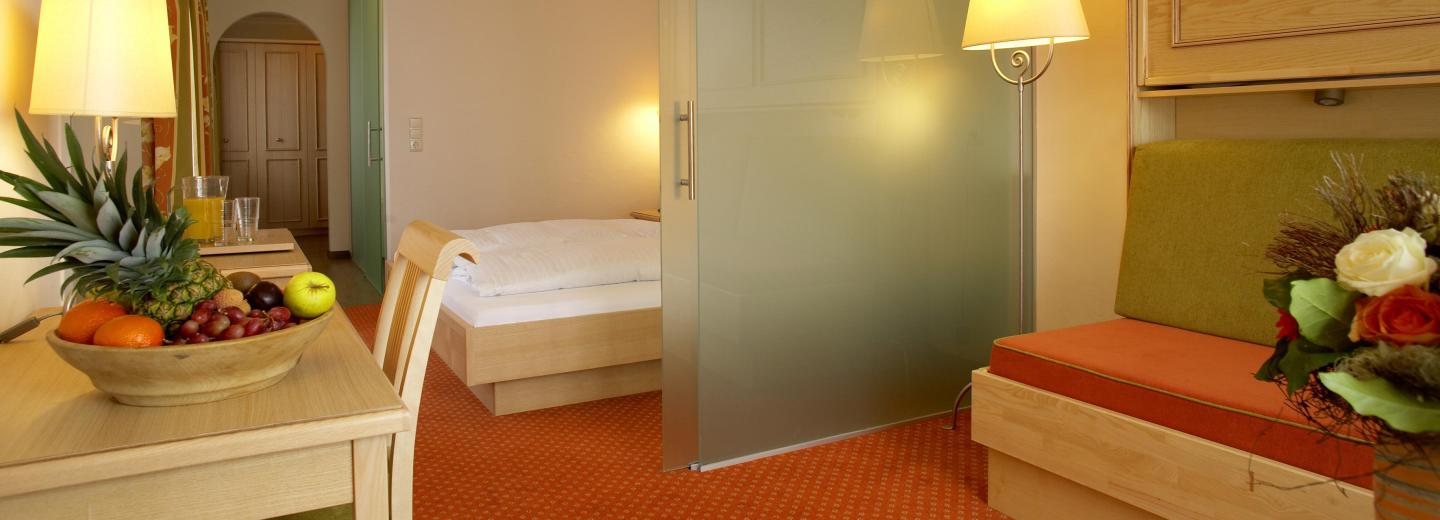 Zimmerbeispiel: Familienzimmer Balkon