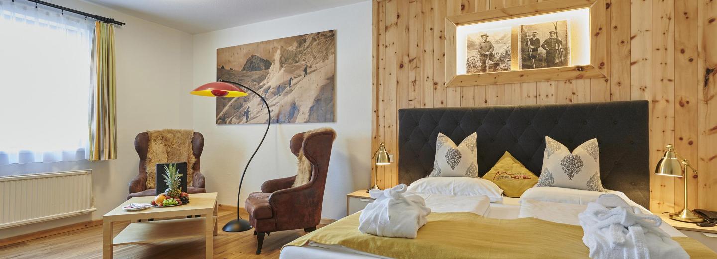 Zimmerbeispiel, Doppelzimmer Balkon