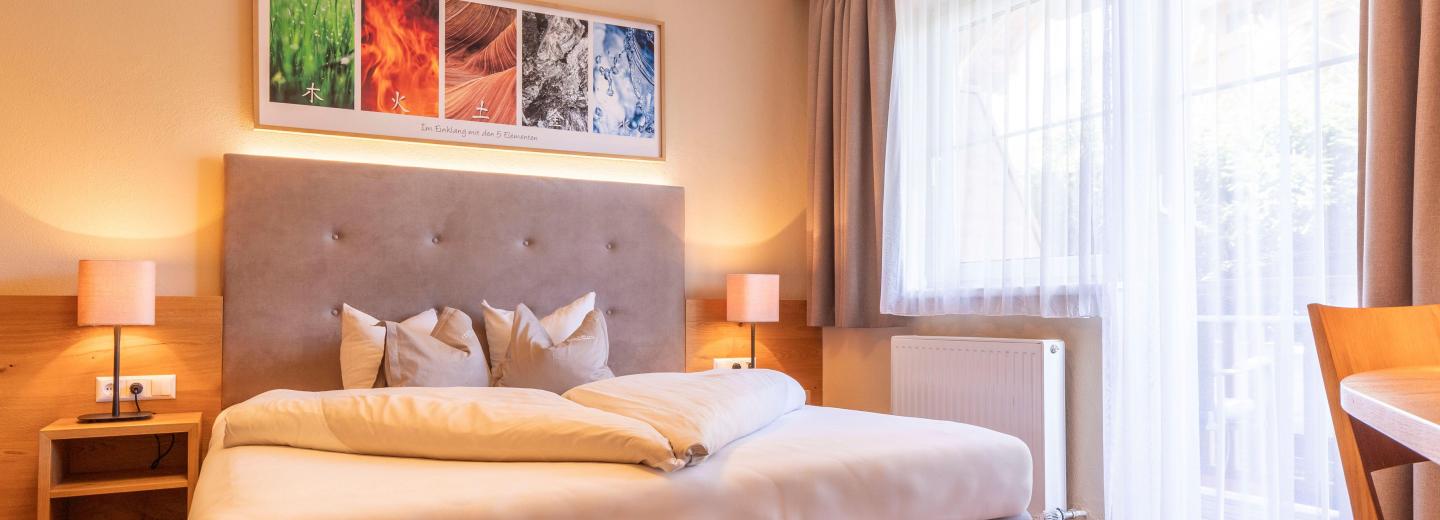 Zimmerbeispiel, Doppelzimmer Balkon