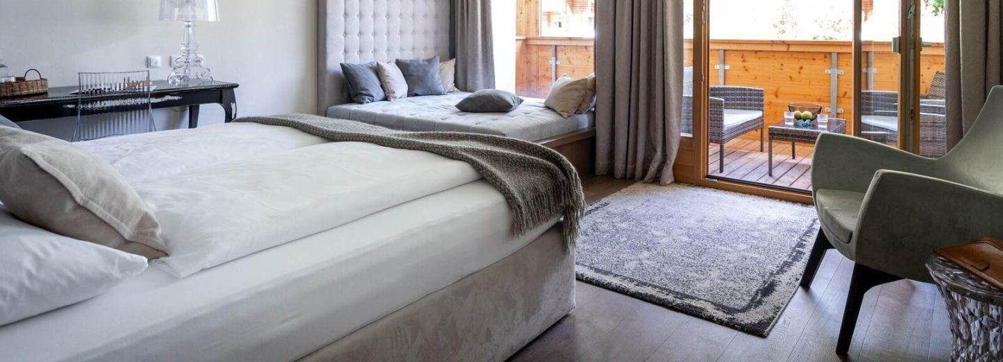 Zimmerbeispiel, Superior Suite 1-2 Zustellbetten