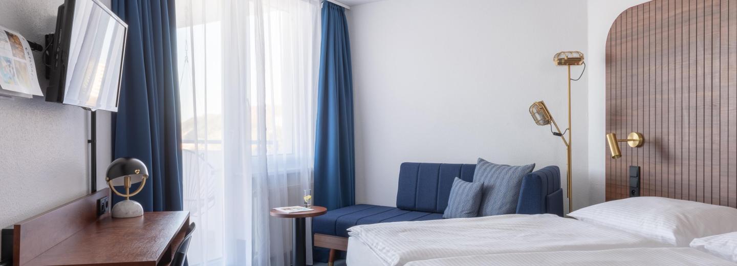 Zimmerbeispiel Doppelzimmer Classic Balkon