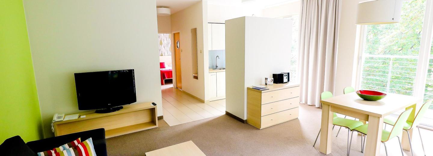 Zimmerbeispiel Suite Apartement Comfort Balkon