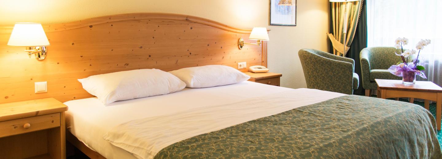 Zimmerbeispiel: Doppelzimmer Balkon