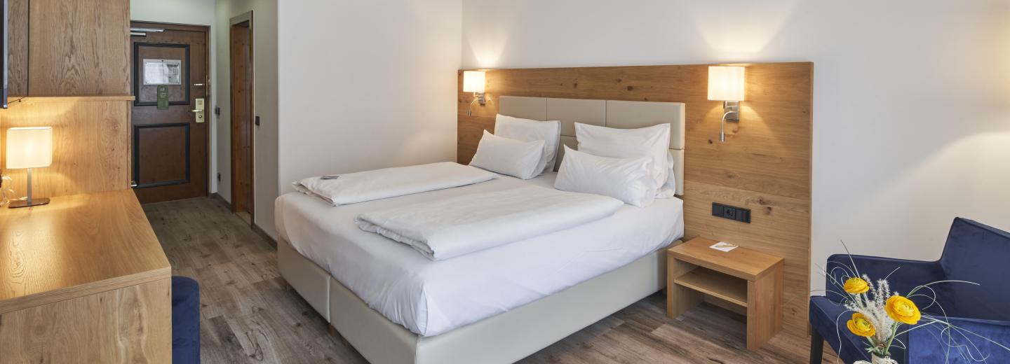 Zimmerbeispiel Doppelzimmer Balkon