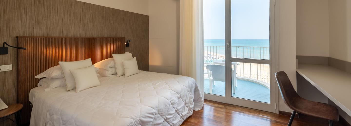 Beispiel Doppelzimmer comfort Balkon 'Meerblick'