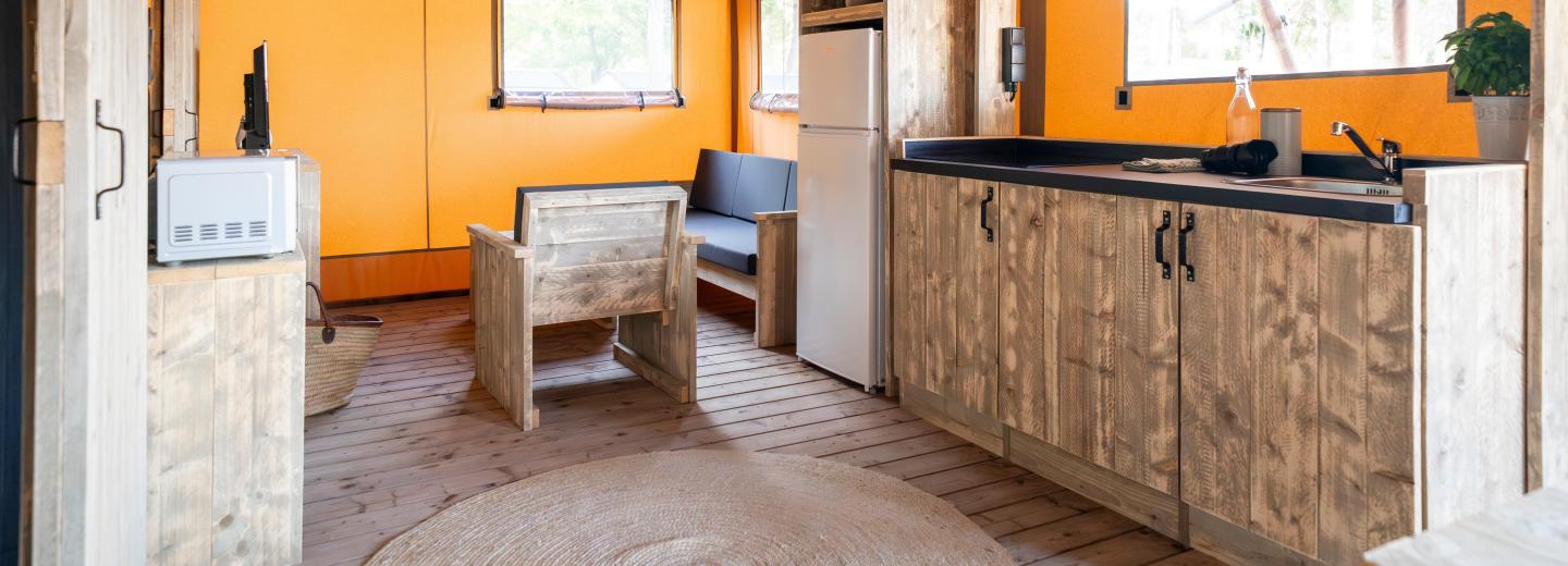 Beispiel Lodge Glamping Teracce made of wood '40'