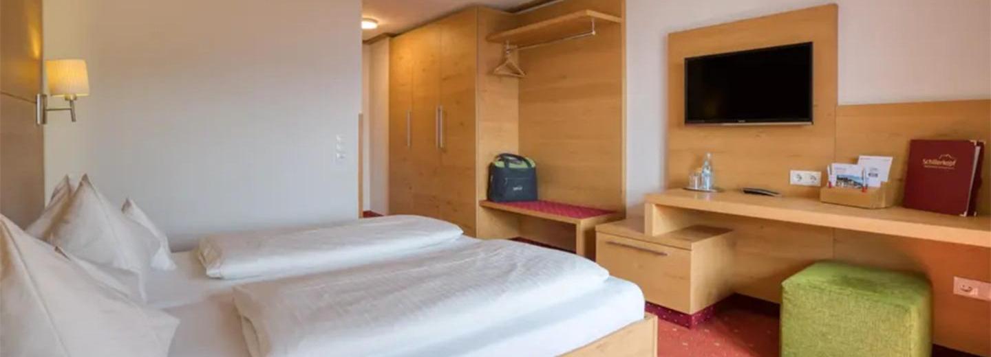 Zimmerbeispiel, Standard Einzelzimmer Balkon