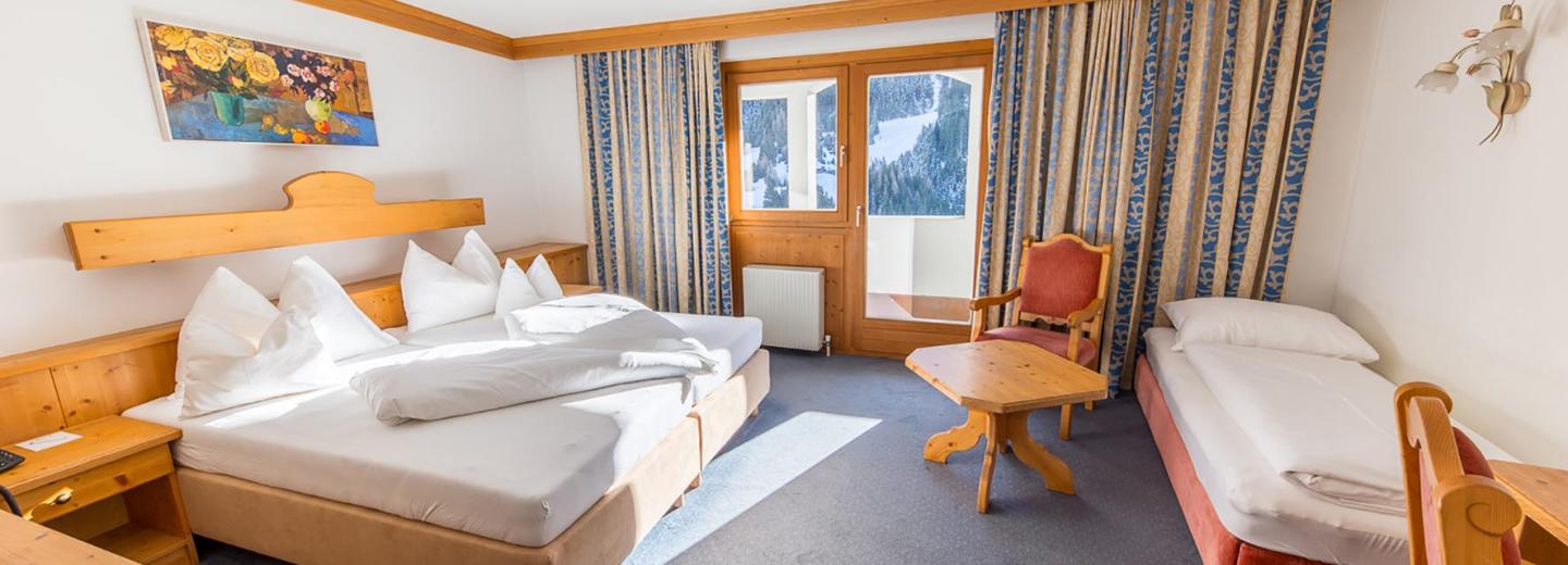 Zimmerbeispiel, Doppelzimmer Balkon