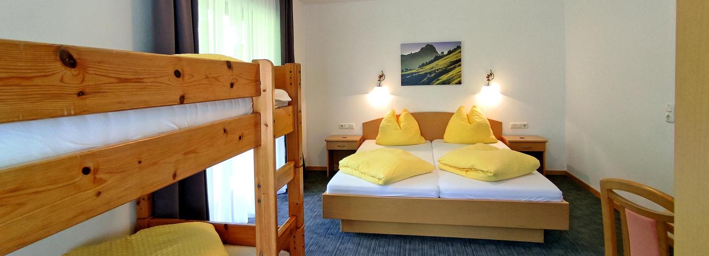 Zimmerbeispiel, Superior Mehrbettzimmer