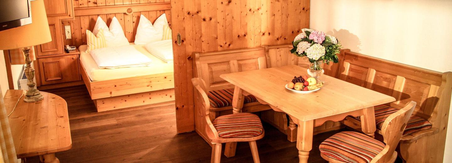 Zimmerbeispiel, Standard Apartment Balkon "Typ A"