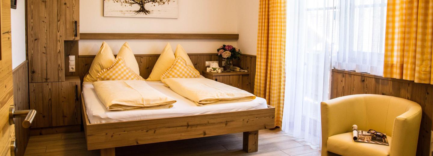 Zimmerbeispiel, Standard Doppelzimmer Balkon