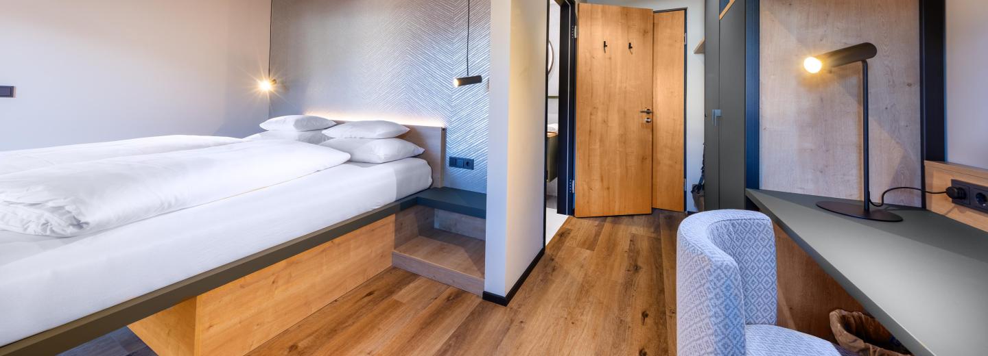 Zimmerbeispiel, Superior Doppelzimmer Balkon