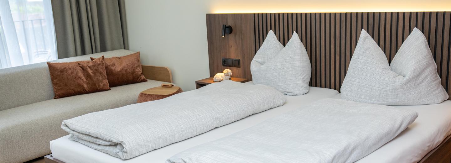 Zimmerbeispiel, Superior Doppelzimmer Balkon