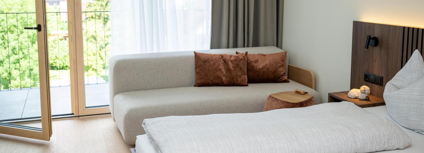 Zimmerbeispiel, Superior Doppelzimmer Balkon