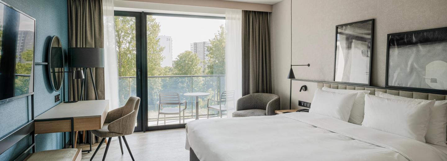 Zimmerbeispiel, DB02 Superior Doppelzimmer Balkon